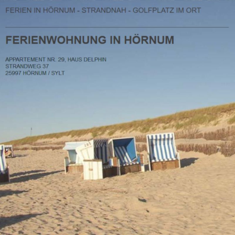 Ferienwohung in Hörnum