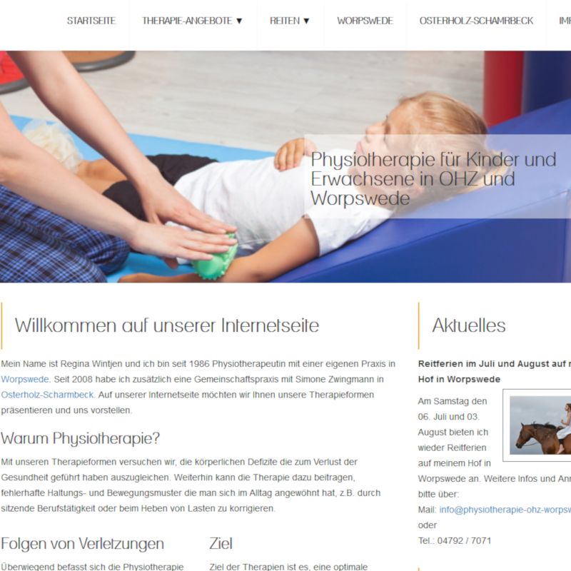 Physiotherapie in Worpswede