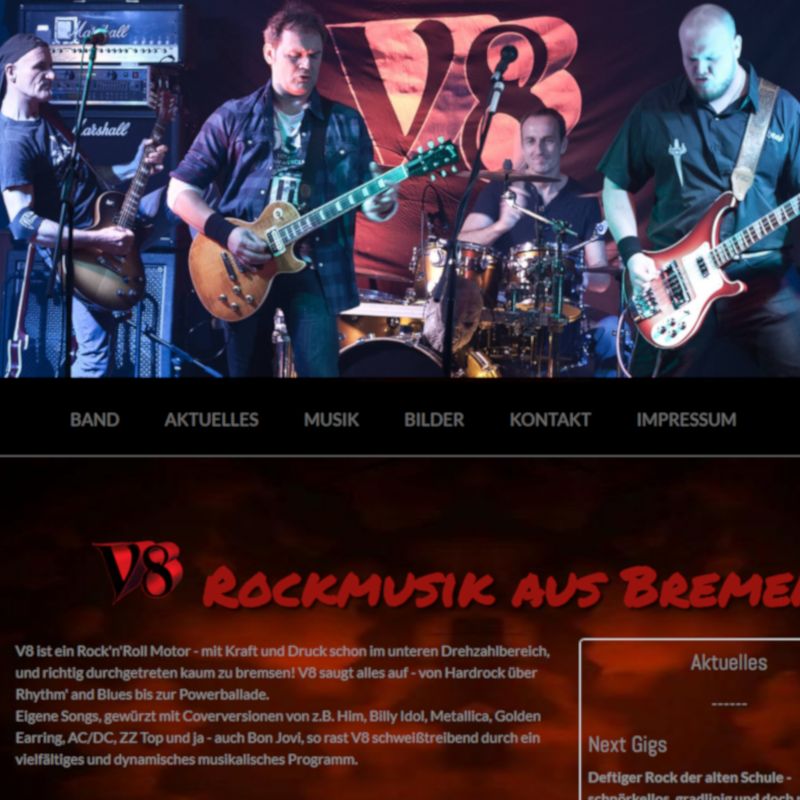 V8 - Rockmusik aus Bremen